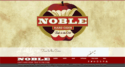 Desktop Screenshot of noblecider.com